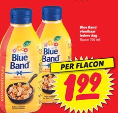  blue band olie en vetten 100 200 750 vloeibaar dag flacon ml free vitamine gebraden calvi koken bakken roerbakken 