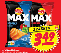  lays chips 2 10 paprika flavour nutri score crunch www taste naturel zakken ribbelchips zak 