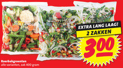  groentenpakket 2 300 400 roerbak hollandse stijl italiaanse wok chinese lang laag zakken roerbakgroenten zak 