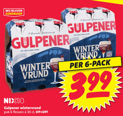 klik op dit plaatje voor een vergroting en voor vergelijkbare aanbiedingen gerelateerd aan
gulpener speciaalbieren 6 8 30 generatie gerst nop gulpen winter pack nix18 pak flessen gulpener speciaalbieren 6 8 30 generatie gerst nop gulpen winter pack nix18 pak flessen