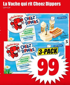  la vache qui rit kaassnacks 3 99 cheez dippers new recipe rijk calcium granen riche avec des cereales source proteines croustillant knapperig pack 
