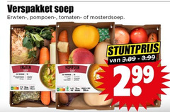  soepgroenten verspakket soep erwtensoep pompoen tomaten mosterdsoep erwten 