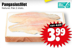  pangasius 2 pangasiusfilet naturel pak stuks 3.99 