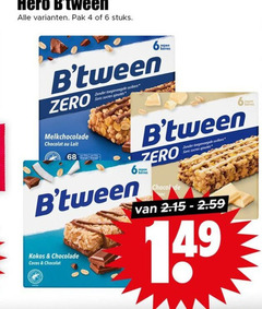  hero mueslirepen 4 6 pak stuks zero toegevoegde suikers sans sucres repen barres melkchocolade chocolat lait kokos chocolade cocos 