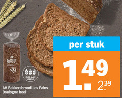  brood bakkers elle dag krokante rijk vezels bakkersbrood les pains boulogne stuk 