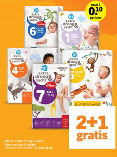  albert heijn huismerk luierbroekjes luiers 1 2 4 6 7 12 16 droog zacht luier broekjes large single new born maat maxi pack junior xxl 17 bot uur bescherming dag nacht absorptie varieeren 