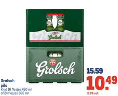  grolsch krat bier 16 24 300 450 pils ml pilsner meesterschap b 