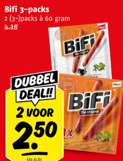  bifi bierworstjes 2 3 60 new original dubbel deal kilo 