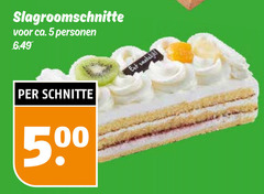  slagroomschnitte 5 500 ca. personen schnitte 
