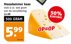  maasdammer kaas 50 500 stuk ca. versafdeling kilo 