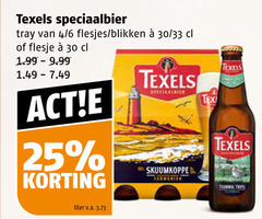  texels speciaalbieren 25 30 speciaalbier tray 4 6 blikken 33 flesje skuumkoppe liter v.a. 
