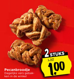  2 100 pecanbroodje dagelijks vers stuks 