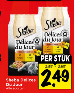  12 14 500 sheba du jour soorten stuk 