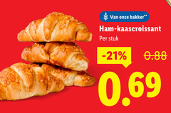  kaasbroodjes bakker ham kaascroissant stuk 