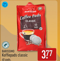  barissimo koffiepads 40 people nature coffee experts pads classic 