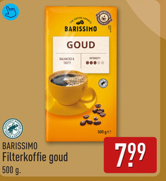  barissimo koffie 500 rooster coffee experts goud quality foresta balanced tasty intensity people nature filterkoffie ge 