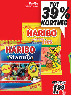  haribo snoep 400 pack zak maxi happy share starmix kids and grown ups love it size world stuk 1 99 