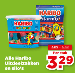  haribo snoep multipack size starmix kinder mix uitdeelzakken stuk 