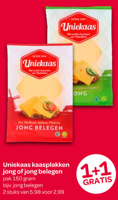  kaasplakken 1 2 150 1956 uniekaas pakken jong belegen pak stuks 