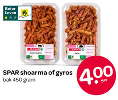  gyrosreepjes shoarmavlees 450 beter leven dieren bescherming shakes shoarma gyros bak 