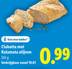  bakker ciabatta kalamata olijven 