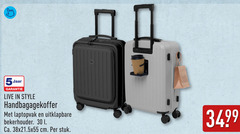  5 30 jaar live style laptopvak uitklapbare bekerhouder l ca. cm stuk 