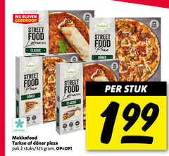  2 street food classic turkish stone baked mekkafood pizza diepvries turkse pak stuks stuk 