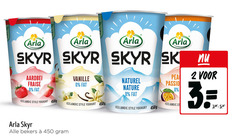  2 3 450 skyr aardbei fraise vanille naturel nature icelandic style yoghurt bekers 