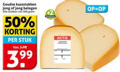  7 50 99 500 goudse kaasstukken jong belegen stukken stuk 2 inhoud kaas 48 gekoeld houdbaar 