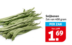  400 snijbonen zak 
