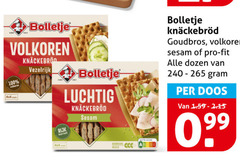  99 100 4x4 bolletje volkoren volkeren vezelrijk rijk bestrooid luchtig sesam goudbros pro fit dozen doos 