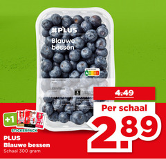  1 300 stickerpack blauwe bessen schaal nutri score land klasse verpakt inhoud voedingswaarden r retail b.v. 65k 