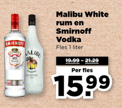 klik op dit plaatje voor een vergroting en voor vergelijkbare aanbiedingen gerelateerd aan
1 smirnoff original malibu white rum vodka fles liter 15 99 1 smirnoff original malibu white rum vodka fles liter 15 99