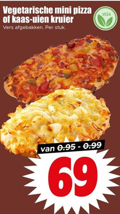 klik op dit plaatje voor een vergroting en voor vergelijkbare aanbiedingen gerelateerd aan
69 vegetarische mini pizza kaas uien kruier vers afgebakken stuk vega 69 vegetarische mini pizza kaas uien kruier vers afgebakken stuk vega