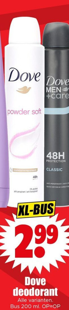  200 dove men care powder soft protection classic moisturising cream anti anti-perspirant quick drying cares for and transpirant xl bus deodorant ml 