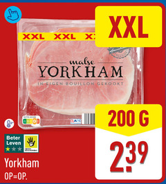  200 xxl xx nutri score beter leven dieren bescherming yorkham malse bouillon gekookt 