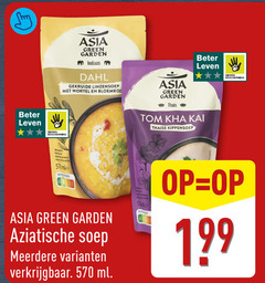  beter leven asia green garden indiaas dahl gekruide linzensoep wortel thais tom thaise kippensoep dieren bescherming aziatische soep meerdere ml 
