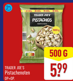  500 xxl trader pistachios roasted salted pistachenoten nutri score 