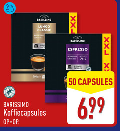  barissimo koffiecups 50 people nature coffee experts lungo classic nespresso compatible caps xx espresso intensity 7 12 aluminium capsules koffiecapsules 