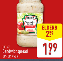  450 heinz sandwich spread sandwichspread naturel fris elders 25 