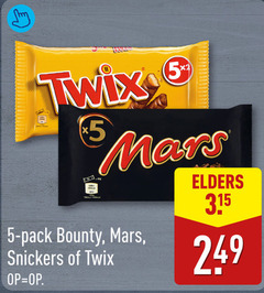 3 5 10 450 twix 1885 4 mars pack bounty snickers elders 