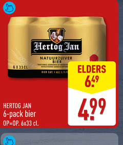  hertog jan blikjes bier 1 6 33 pack natuurzuiver traditioneel granen 5 elders 