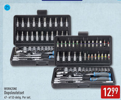  dopsleutelset 1 2 5 8 10 15 20 25 30 40 workzone delig t15 