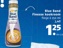  250 blue band kookroom finesse flesje ml liter 