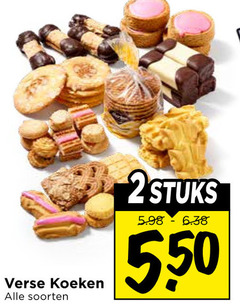 klik op dit plaatje voor een vergroting en voor vergelijkbare aanbiedingen gerelateerd aan
verse koeken soorten 2stuks 5 50 verse koeken soorten 2stuks 5 50