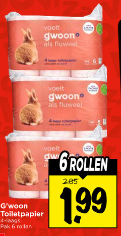  4 6 voelt fluweel zachte toiletpapier pak rollen langs 