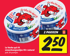  2 18 24 250 la vache qui rit naturel renee smeerkaaspuntjes 45 pak puntjes pakken 
