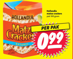  20 100 hollandia naturel crackers pak 