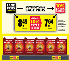  douwe egberts koffie 2 10 500 lage bovenop stuks stuk aroma rood snelfiltermaling pak voorbehouden meester joline evenwichtig hond ond filtermaling rond 