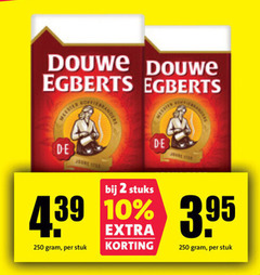  douwe egberts koffie 2 10 250 stuks stuk 